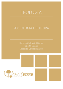 Sociologia e Cultura (20 Unid - Teo - SEC)