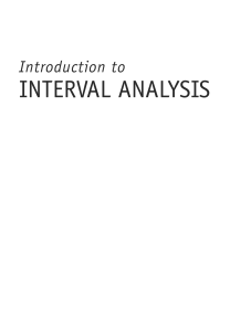 Ramon E. Moore, R. Baker Kearfott, Michael J. Cloud - Introduction To Interval Analysis-Society for Industrial and Applied Mathematics (2009)