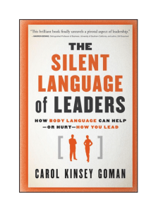 The Silent Language of Leaders  How Body Language... [PDF]