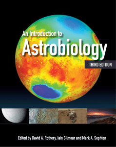 An Introduction to Astrobiology, 3e David A. Rothery compressed