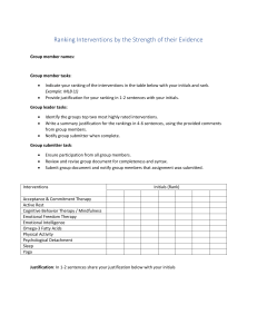 Ranking Intervention Evidence Template-2