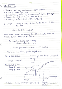 Microeconomic Theory 2 notes