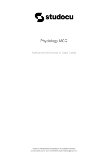 physiology-mcq