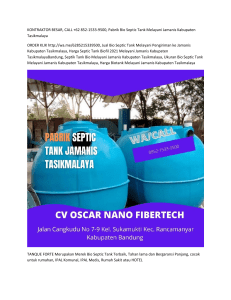 KONTRAKTOR BESAR  CALL +62 852-1533-9500, Pabrik Bio Septic Tank Melayani Jamanis Kabupaten Tasikmalaya