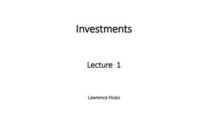 Lecture 1