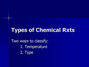 PPP1b Types of Chemical Rxts