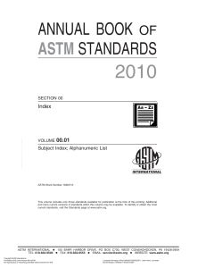 annual book of astm standards vol 00.01 (2010)