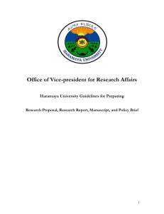 Research-Proposal-Report-Policy-Briefs-Guidlines