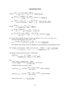 Unit Conversions & Calculations in Engineering