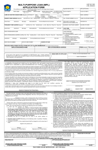 SLF065 MultiPurposeLoanApplicationForm V06