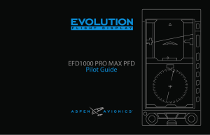 Aspen Evolution EFD1000 PRO MAX PFD Rev A 5-15-2022