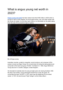 What is Angus young net worth in 2023