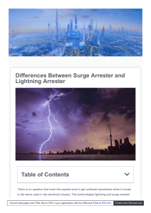 chintglobal com blog surge arrester vs lightning arrester