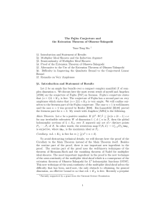 The Fujita conjecture and Extension theorem of Ohsawa-Takehoshi