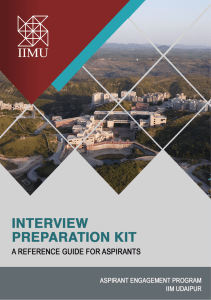 PI KIT IIM Udaipur 2023 