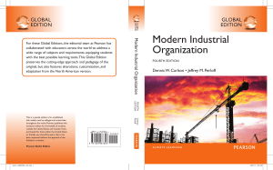 Carlton & Perloff - Modern Industrial Organization
