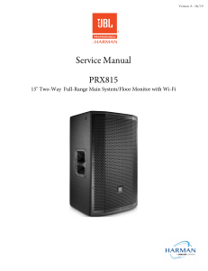 JBL PRX815W ServiceManual vA (1)