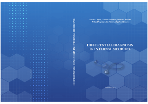 Differential Diagnosis in Internal Medicine 0