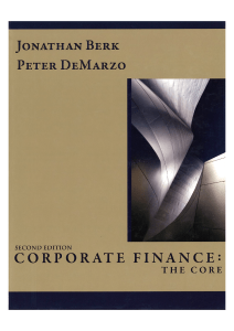 Corporate Finance