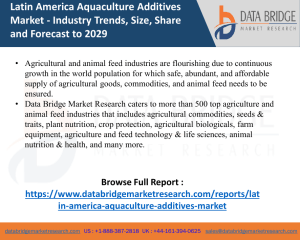 Latin America Aquaculture Additives Market