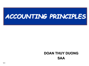 ch01. Introduction to Accounting