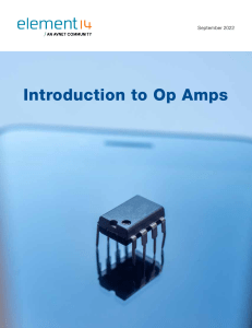 Introduction to Op Amps