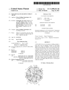 PDC Air Drill Bit Patent: Design & Functionality