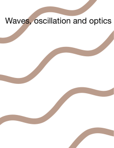 Waves, Oscillation And Optics