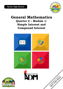 General Mathematics Module Quarter 2-Module 1