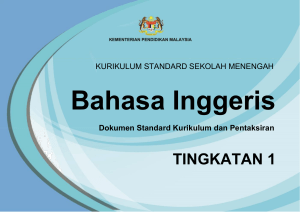 DSKP KSSM Tingkatan 1 Bahasa Inggeris CEFR v2 (1) (2)