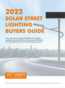 Solar Streetlight Buyers Guide - 2022