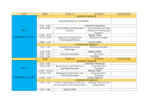 INSET MATRIX S.Y.2022-2023