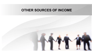 OTHER SOURCES OF INCOME
