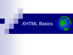 1--XHTML-Basics