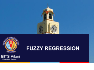 Fuzzy Regression