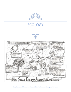 Unit A Workbook Ecology bio 20