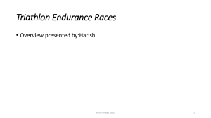 Triathlon Endurance Races
