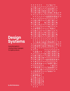 Design Systems - A practical guide to creating design languages for digital products 