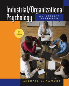 Industrial/Organizational Psychology Textbook