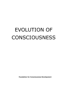 Evolution of consciousness PROTEGIDO