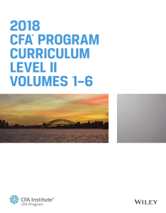 CFA Program Curriculum 2018 Level II Volumes 1-6 Box Set ( PDFDrive )