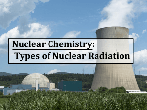 Types of Nuclear Radiation Notes TPT