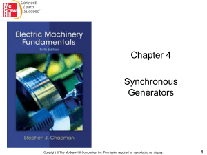 Synchronous Generator Chapter4 Chapman