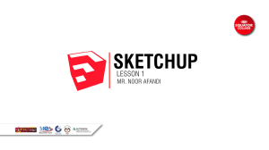 Sketchup Basics