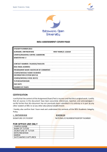 BIS712- BUSINESS INFORMATION SYSTEM ASSIGNMENT 2023