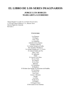 El libro de los seres imaginarios-Borges