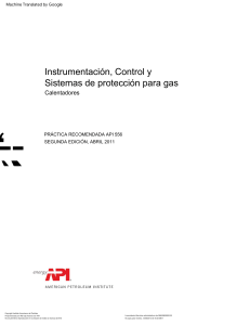 API 556 - Instrumentation, Control, and Protective Systems for Gas Fired Heaters (1)