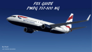 FSX PMDG 737-800 NG Guide