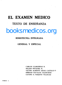 El Examen Medico Guarderas booksmedicos.org