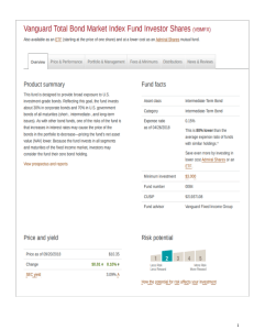 Copy of Bond Fund Fact Sheet